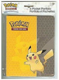 Asmodee pokémon linseformet pikachu samlingsmappe 4-lomme