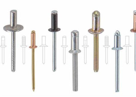 Masterfix nitte 4,0x10mm aluminium stk (500) (u)