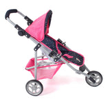 Bayer smarte dukkeklapvogn jogging lola (konfetti pink)