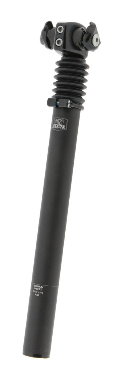 Postmoderne postmoderne affjedret sadelpind pm-207 350 30.9, mat sort