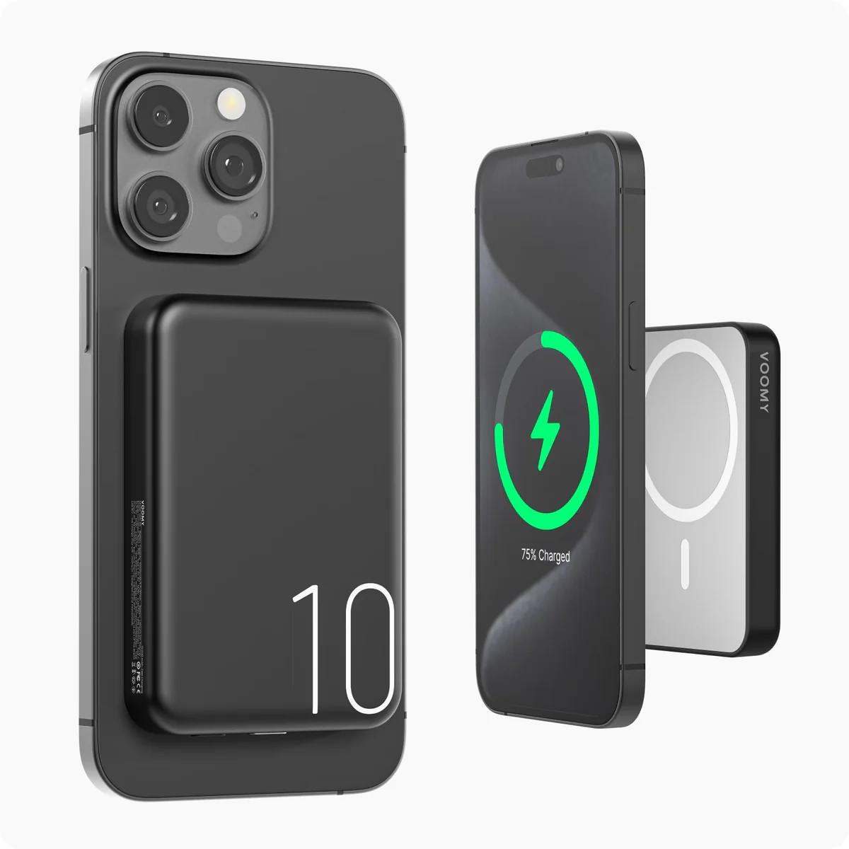 Abi iPhone 16 trådløs powerbank med magsafe