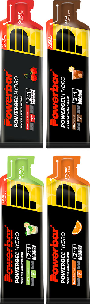 Powerbar powergel hydro testpakke 4x67ml