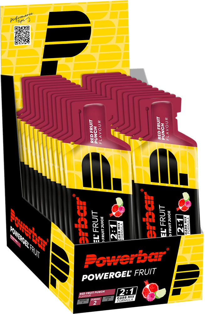 Powerbar power gel fruit 24er æske