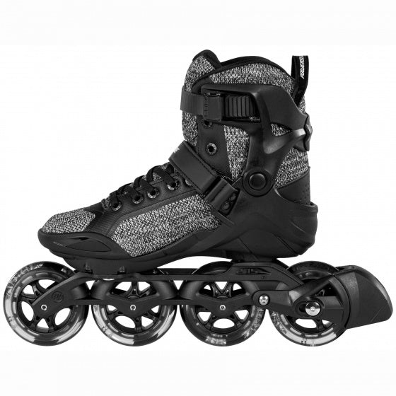 PowersLide Inline Skates Phuzion Radon Enzo 90 83A Sort størrelse 40