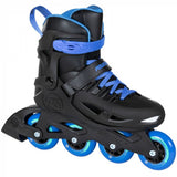 PowersLide One Stargaze Inlineskates 85A sort blå størrelse 37 40