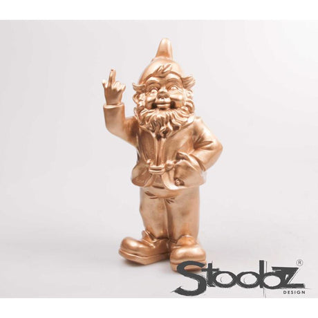 Stoobz design stoobz gnome f*ck dig guld 32cm