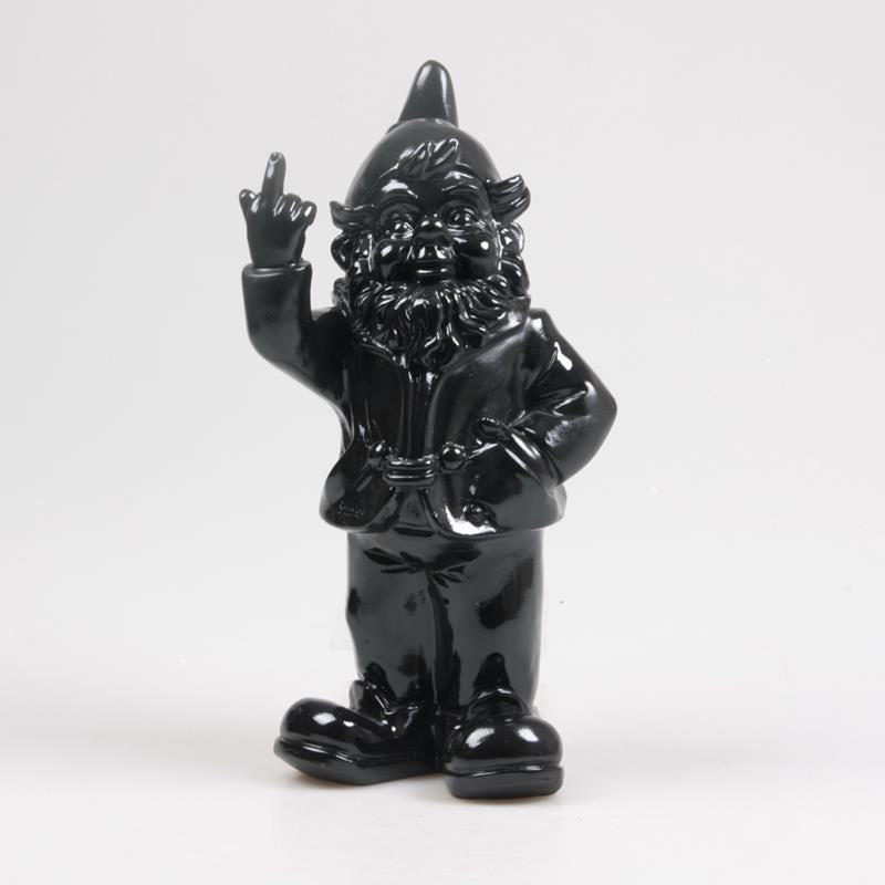 Stoobz design stoobz gnome f*ck dig sort 16x32cm
