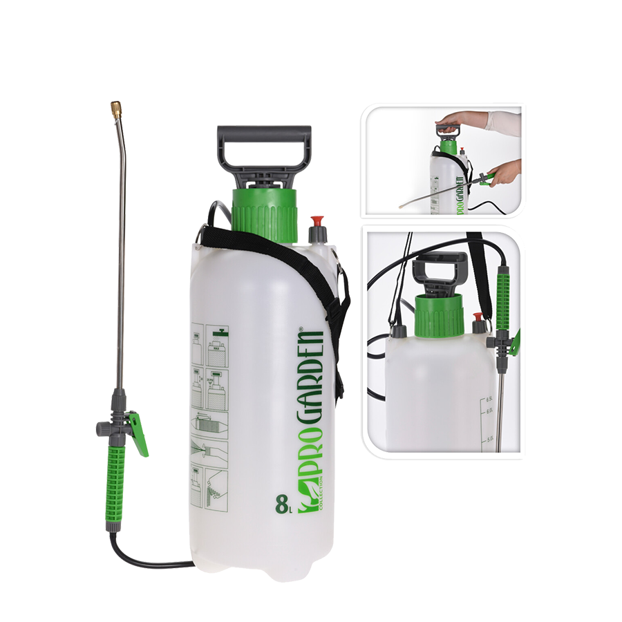 Pro havetryksprøjte 8 liter