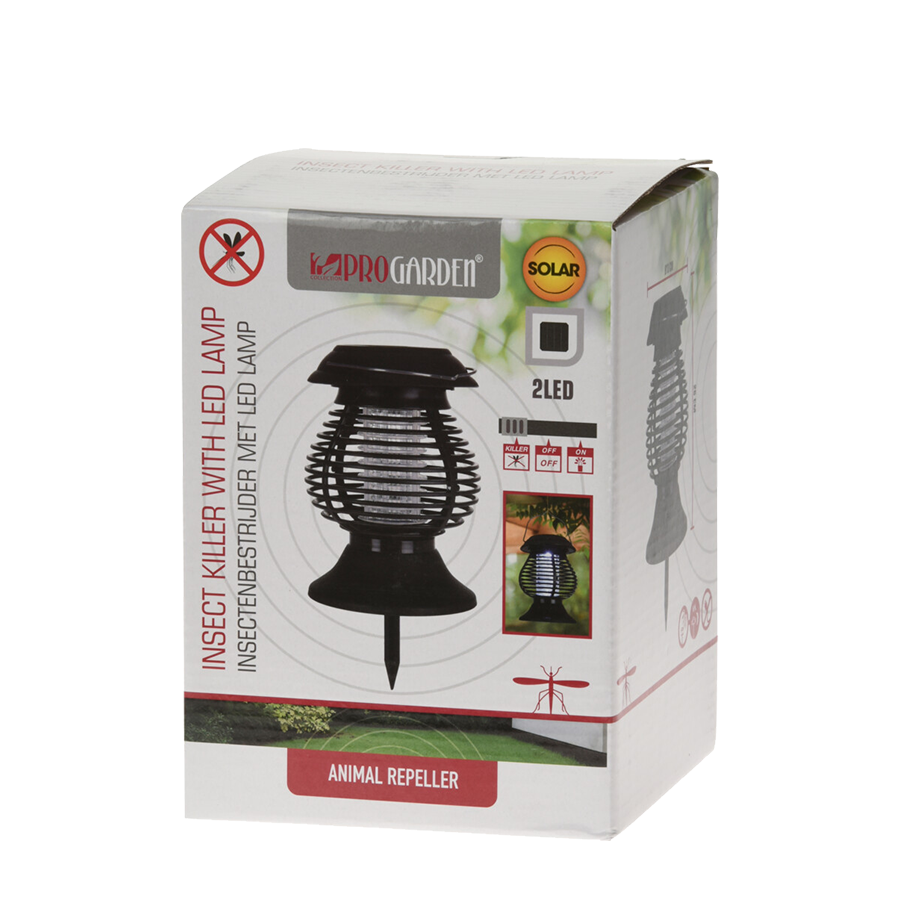 Pro garden insectenbestrijder met lamp 26cm