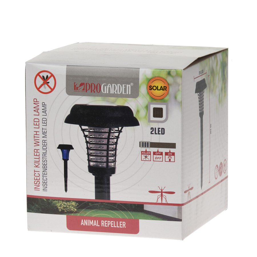 Pro garden insectenbestrijder met lamp 40,5cm