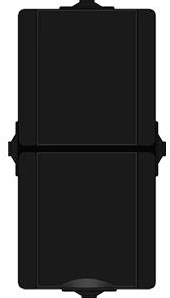 Enzo proaqa kopp swd overflademonteret kombination ra switch lodret - 4628430