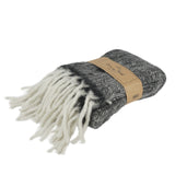 Tag en plaid polyester grå 130 x170 cm | 10 stk