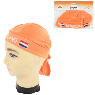 Bandana Holland orange one size | 24 stk