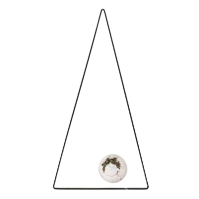 Dekorationstræ metal sort 39 cm | 24 stk