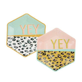 Paptallerkener funky leopard 22,5 cm sæt med 8 | 36 stk