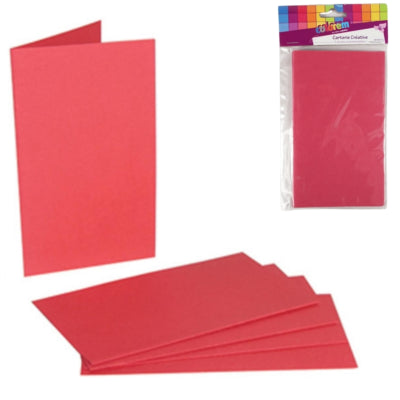 Menukort fuchsia 17 cm 5 stk | 24 stk