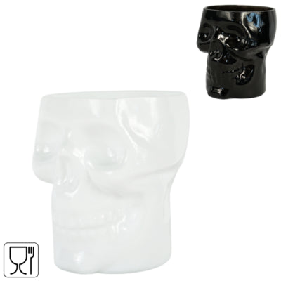 Fyrfadsstage kranie 10 cm 2 assorteret | 10 stk