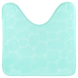 Toiletmåtte aqua mikrofiber 50 x 50 cm | 16 stk