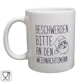 Weihnachtsmann krus hvid 350ml | 24 stk