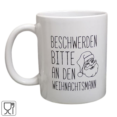 Weihnachtsmann krus hvid 350ml | 24 stk