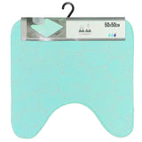 Toiletmåtte aqua mikrofiber 50 x 50 cm | 16 stk