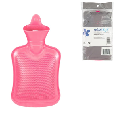Relaxdays varmedunk pink 1 l | 12 stk