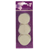 Konfetti rund elfenben 100 g | 24 stk