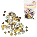 Konfetti funky leopard 20 gram | 48 stk