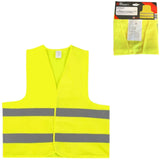 (r) sikkerhedsvest voksne gul one size | 10 stk