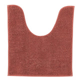 Toiletmåtte terra polyester 45 x 50 cm | 6 stk