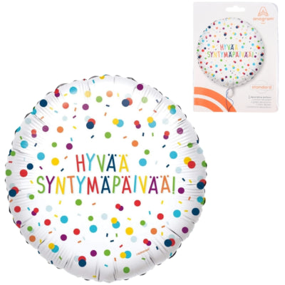 Amscan folieballon konfetti 43 cm | 100 stk