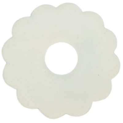 Stjernsund lysering loua blomst hvid glans 9,3 cm | 24 stk