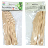 Bambusknive 16,5 cm 12 stk. | 24 stk