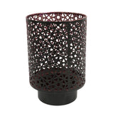 Casablanca lanterne sort lilla 20 cm | 4 stk