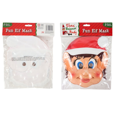Julemaske nisse one size | 40 stk