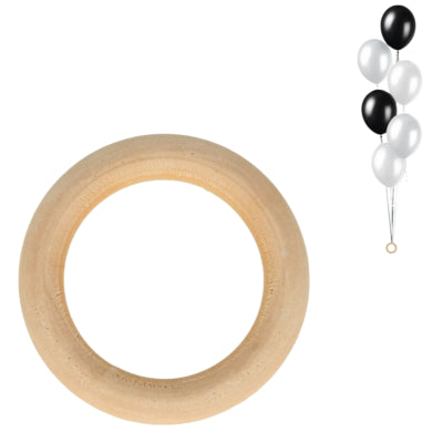 Amscan ballon vægt ring træ 8 cm | 24 stk