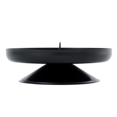 Spaas (r) lysestage metal sort 9 cm | 40 stk