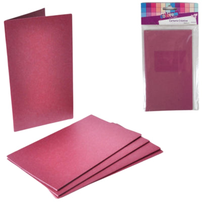Menukort lilla 17 cm 5 stk. | 24 stk