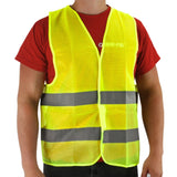 (r) sikkerhedsvest voksne gul one size | 10 stk