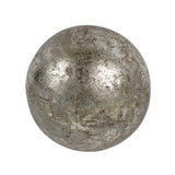Dekorationskugle metallic grå 12 cm | 12 stk