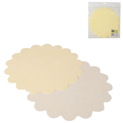 Dækkeserviet papir elfenben 35 cm 10 stk | 24 stk