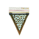 Bunting funky leopard 350 cm | 48 stk