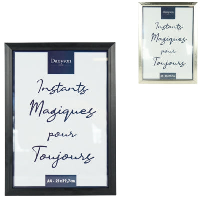 Fotoramme a4 21 x 29,7 cm 2 assorteret | 24 stk