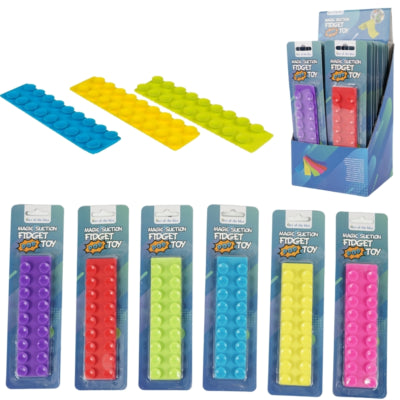 Fidget legetøj pop-it 16 cm 6 assorteret | 48 stk