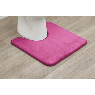 Toiletmåtte lilla polyester 45 x 50 cm | 16 stk