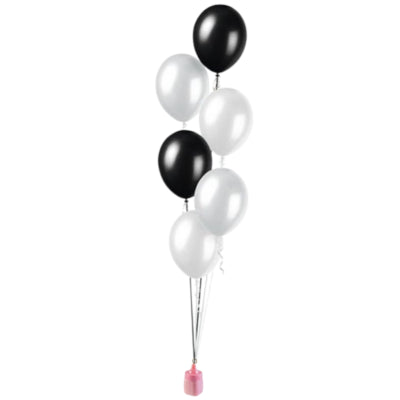 Amscan ballonvægt sutteflaske pink 9 cm | 24 stk