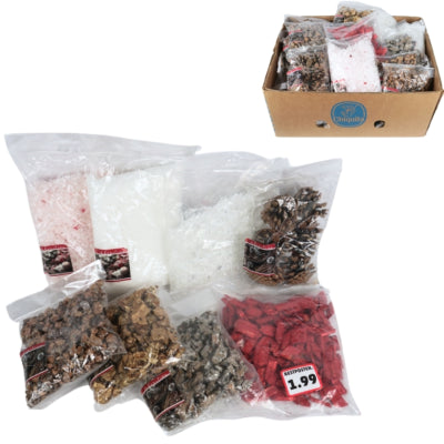Assorterede dekorative materialer | 45 stk