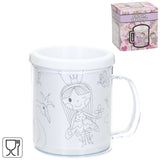 Farv din egen kop prinsesse 250 ml | 36 stk