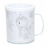 Farv din egen kop prinsesse 250 ml | 36 stk