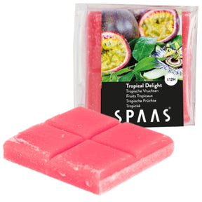 Spaas (r) voks smelter tropisk glæde 6,5 cm | 24 stk